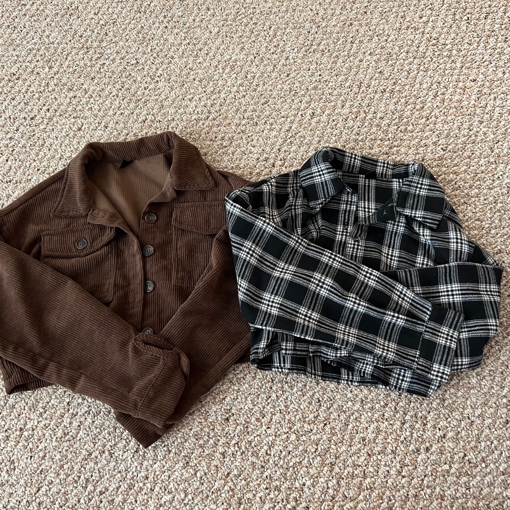 Cropped Flannel Bundle